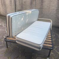 materasso e letto 2 posti