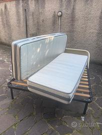 materasso e letto 2 posti