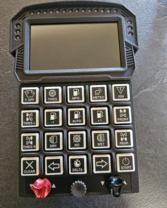 Dashboard + button box VI-CWBB