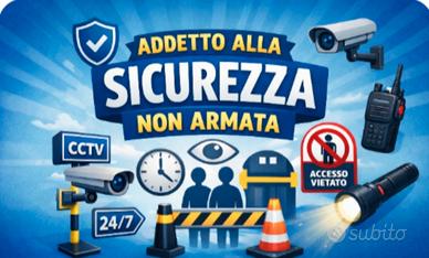 Addetto Alla Sicurezza non Armata
