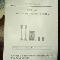 Dvd home theater system Amstrad DS540A