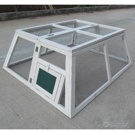 Gabbia in legno per galline e animali  G10