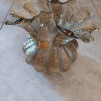 Vaso da collezione invetro di Murano soffiato