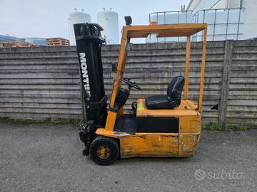 montini 3 ruote 16qli muletto elettrico