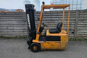 montini 3 ruote 16qli muletto elettrico