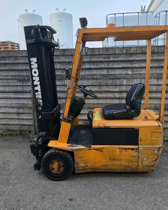 montini 3 ruote 16qli muletto elettrico