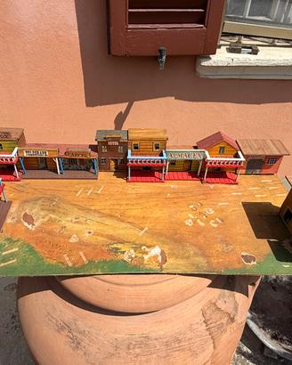 Diorama   citta’ del West