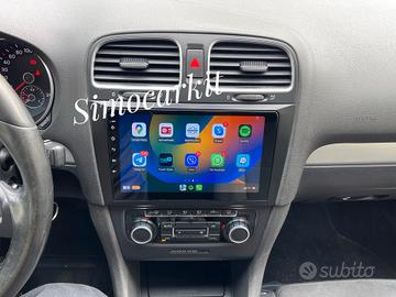Autoradio Android CarPlay Per Golf 6 MK6