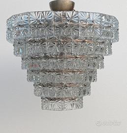 Lampadario Kinkeldey anni '60 Murano collezione 