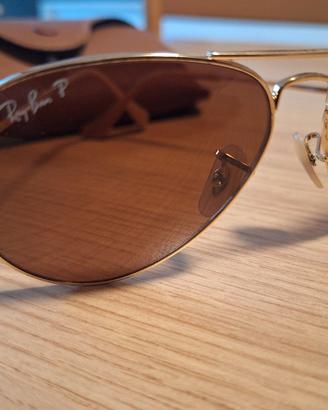 Ray-Ban aviator polarizzati 