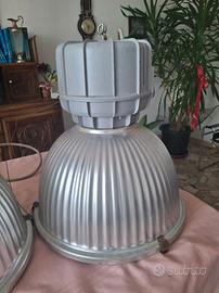 lampade da capannone anni 80