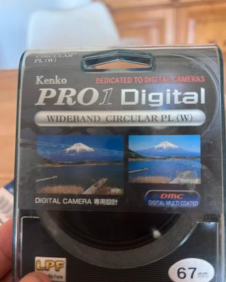 Filtro polarizzatore kenko 67 mm