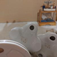 Collezione 7pz statuine porcellana capodimonte