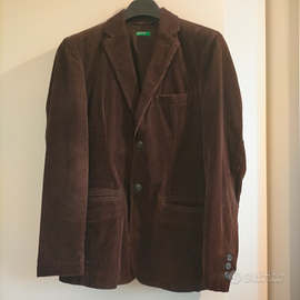 Blazer da uomo marca Benetton taglia 48