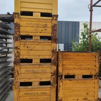 contenitori cassoni ceste metalliche x  materiali