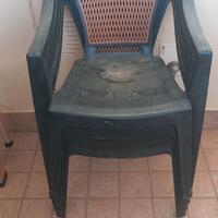 Sedie da giardino 
