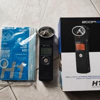 zoom h1 stereo recording 