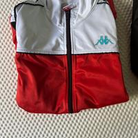 Tuta kappa rossa/bianca/celeste