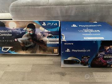 Playstation Vr Ps4 + Adattatore Ps5 + 2 giochi