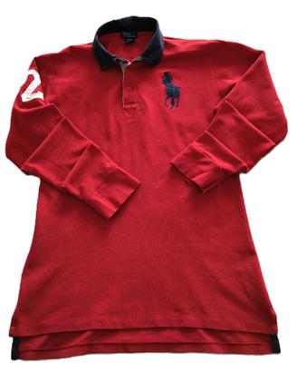 Polo Ralph Lauren Big Pony Rossa XL Unisex Ottime