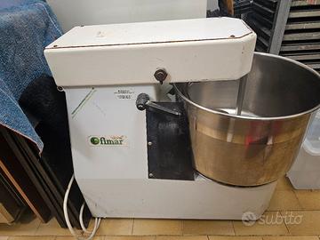 impastatrice 40 lt con gancio a spirale