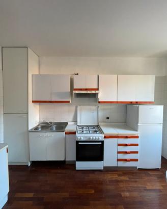 Cucina lineare 360 cm con elettrodomestici