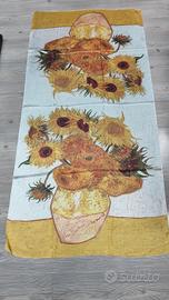 Stola Girasoli di Vincent Van Gogh nuova seta