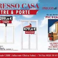 Infissi in pvc porte finestre