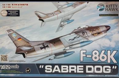 Kitty Hawk 1/32, F-86K 