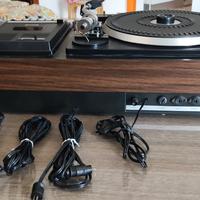 Giradischi mangianastri e radio Kope con due casse