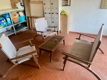 REGAL  TAVOLO E SEDIE GIARDINO