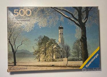 Puzzle Vintage Ravensburger 500 pezzi - Inverno