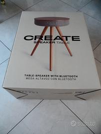 CREATE- Speaker table, tavolo musicale- Nuovo