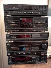 impianto hi.fi stereo sony
