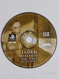 Tomb Raider cd The Last Revelation PS1