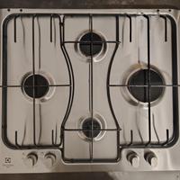 piano cottura a gas 4 fuochi Electrolux Rex