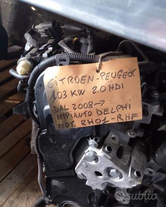 Motore Citroen Peugeot RH01 RHF