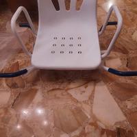 Sedia da bagno girevole