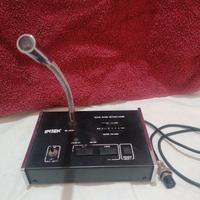 INTEK M-500 Microfono da Tavolo Preamplificato