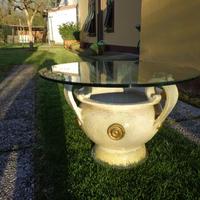 Tavolo da Soggiorno Base Ceramica Montelupo