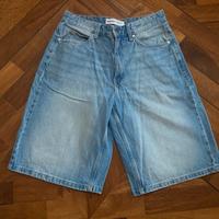 pantalone jeans uomo corti