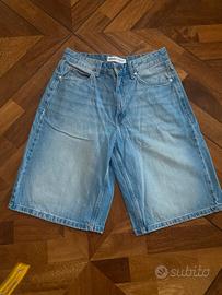 pantalone jeans uomo corti
