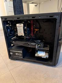 Pc fisso assemblato gaming 3600x + 1080