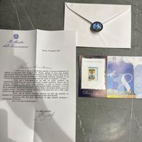 Francobollo 18 anni azzurro
