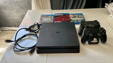 PS4 Slim 500GB + 2 Pad + Stand + 12 Giochi Top!