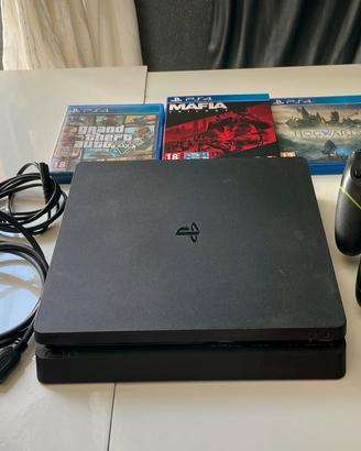 PS4 Slim 500GB + 2 Pad + Stand + 12 Giochi Top!