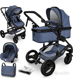 Trio Passeggino 3 in 1 e materassino