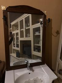 lavandino e specchio