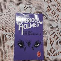 Libro Sherlock Holmes Le chien des Baskerville lin