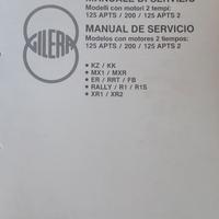 manuali officina Gilera moto